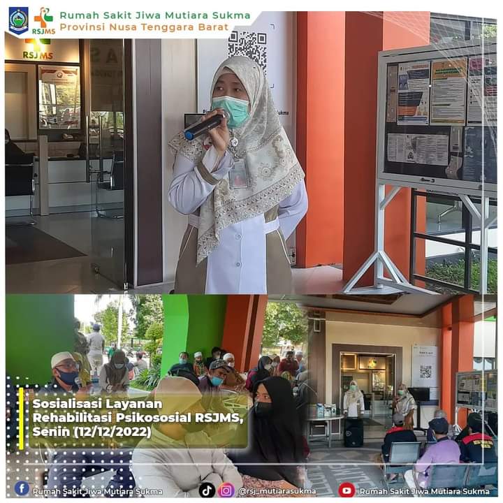 SOSIALISASI LAYANAN REHABILITASI PSIKOSOSIAL